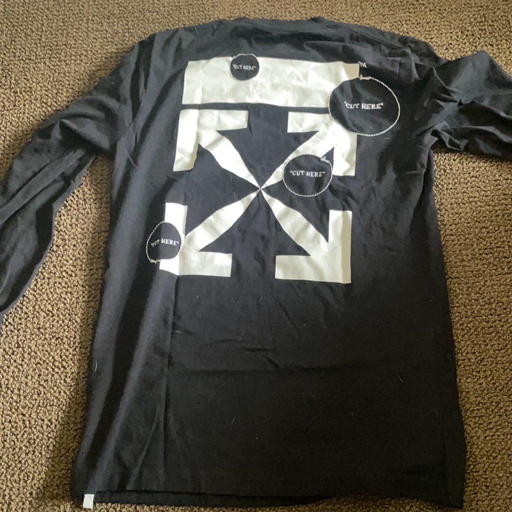 Worn Once, Washed Once, Off-White Size M